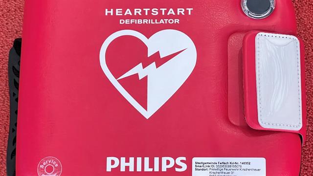 Defibrillator verpackt